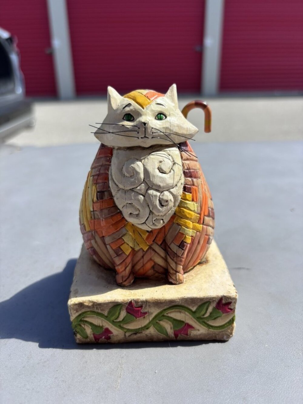Jim Shore Heartwood Creek Elijah Cat Figurine #114422 – Retired